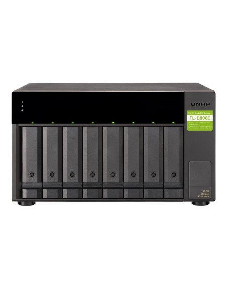 Servidor nas qnap tl - d800c 8 bahias