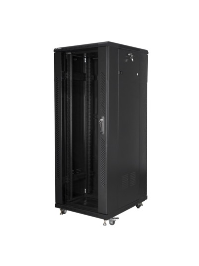 Armario lanberg rack 19 pulgadas 32u 600x800 negro