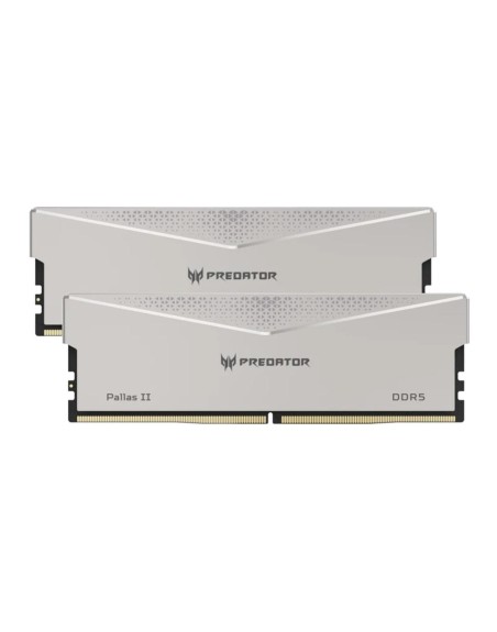 Memoria ram ddr5 96gb 2x48gb acer predator pallas ii - udimm - 6400mhz - cl32 silver