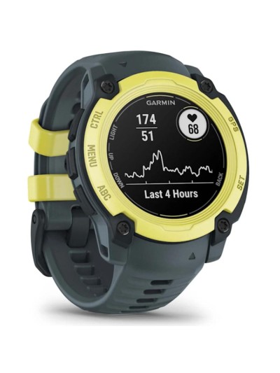 Smartwatch garmin instin e 40mm amarillo silicona gris