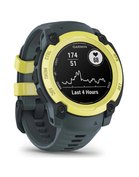 Smartwatch garmin instin e 40mm amarillo silicona gris