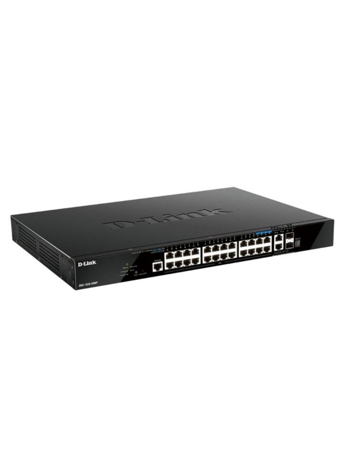 D - link dgs - 1520 - 28mp - e switch 20xgbe poe 2x10 sfp+ D - link dgs - 1520 - 28mp - e switch 20xgbe poe 2x10 sfp+