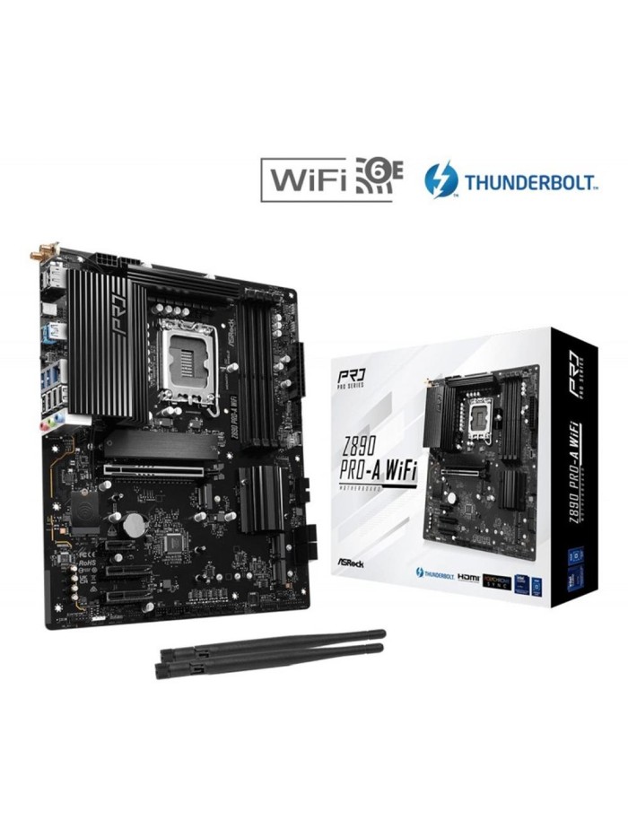 Placa base asrock z890 pro - a wifi lga1851 atx Placa base asrock z890 pro - a wifi lga1851 atx