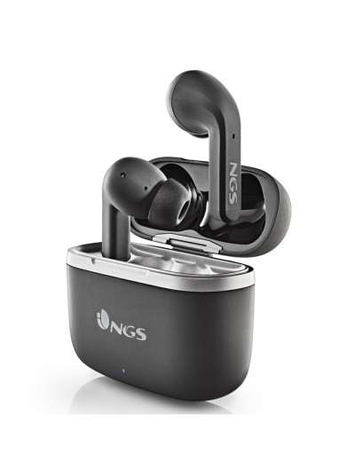 Auriculares inalambricos ngs artica crown negro