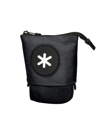Estuche portatodo antartik cubilete color negro 190x60x80 mm