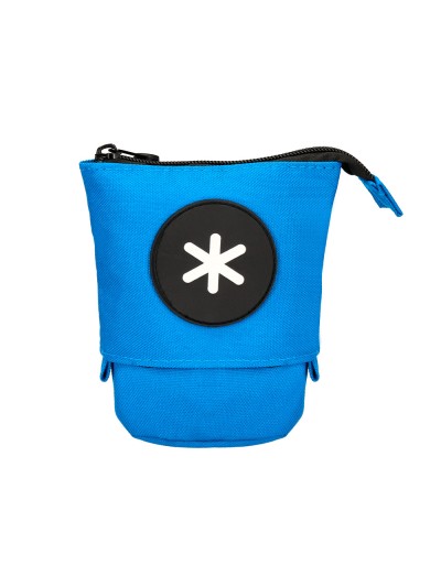 Estuche portatodo antartik cubilete color azul 190x60x80 mm