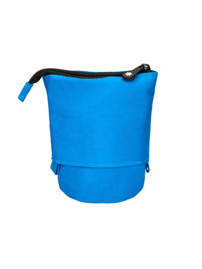 Estuche portatodo antartik cubilete color azul 190x60x80 mm
