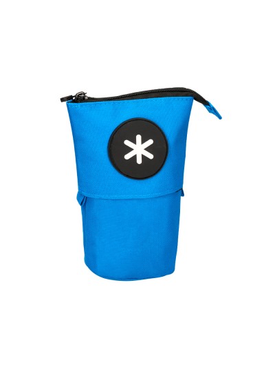Estuche portatodo antartik cubilete color azul 190x60x80 mm