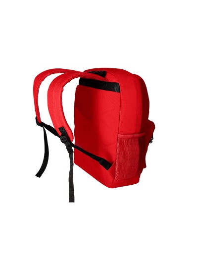 Cartera antartik mochila con asa y bolsillo frontal concremallera color rojo 320x140x430 mm