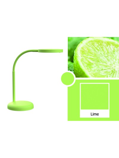 Lampara de escritorio maul led joy color verde lima 137x335x358 mm
