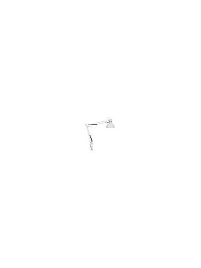 Lampara de escritorio maul study con pinza color blanco 170x440x350 mm