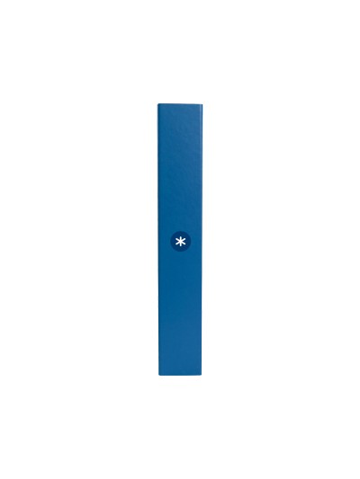 Carpeta 4 anillas 40 mm mixtas antartik a4 forrada color azul marino