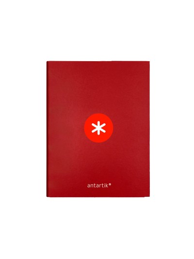 Carpeta antartik a4 forrada 4 anillas 25 mm redondas color frambuesa