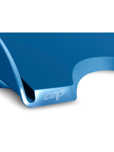 Bandeja sobremesa cep riviera plastico color azul porcelana 348x257x66 mm