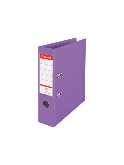 Archivador de palanca esselte colour breeze carton forrado pvc din a4 lomo 75 mm color malva