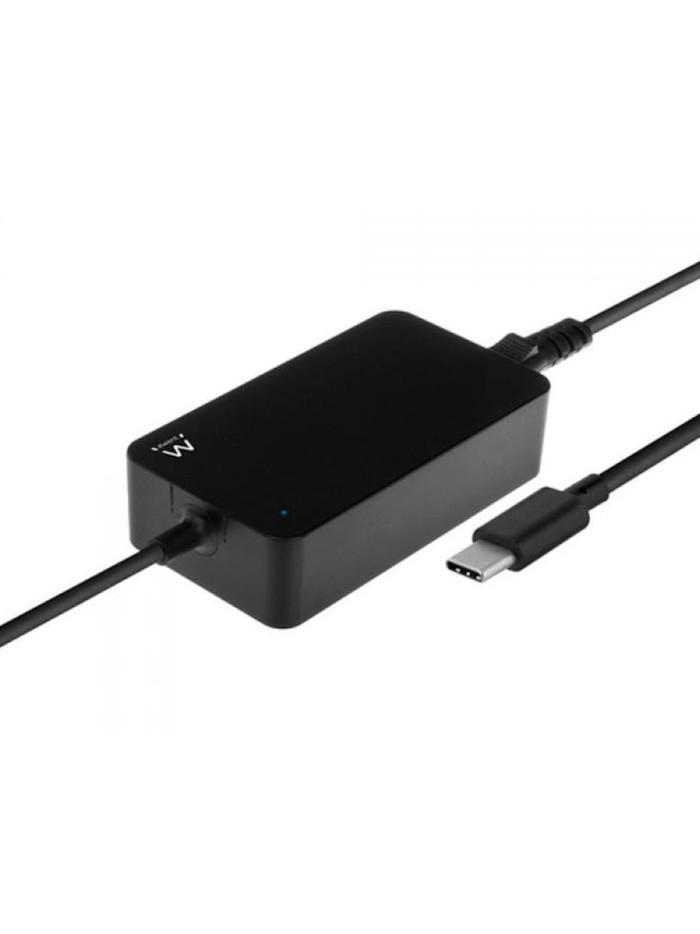 Cargador ewent para portatil usb type-c 100-240v 45w Cargador ewent para portatil usb type-c 100-240v 45w
