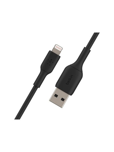 Cable lightning belkin caa001bt2mbk a usb-a boost charge longitud 2 m color negro