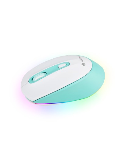 Raton ngs smog optico 1000/1600/2400 dpi inalambrico 3 botones receptor usb 2,4 ghz luces