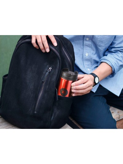 Vaso antartik acero inoxidable con tapa dosificador de seguridad y base acolchada 290 ml color rojo