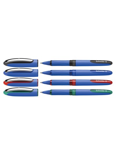 Roller schneider one hybrid punta conica 0,5 mm expositor de 30 unidades colores surtidos 168x315x218 mm