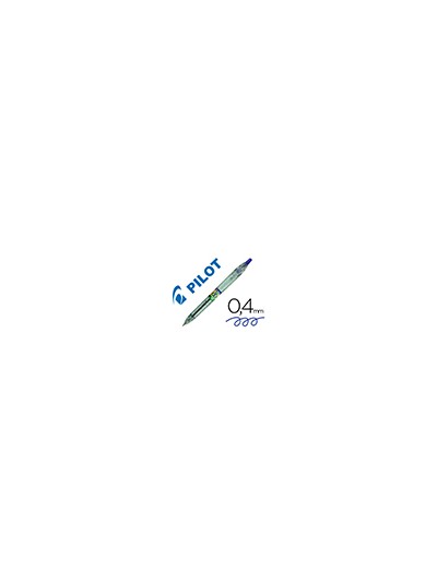 Boligrafo pilot ecoball plastico reciclado tinta aceite punta de bola 1 mm color azul