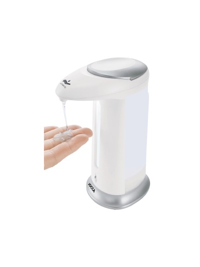 Dispensador automatico jabon/gel jocca con indicador led capacidad 280 ml 83x125x200 mm