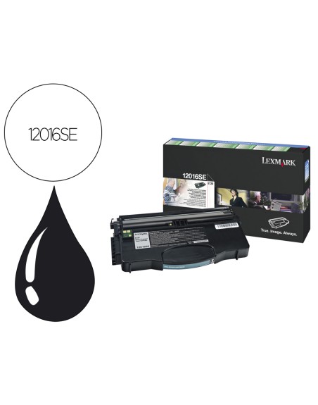 Toner lexmark laser 12016se e120/n negro 2000 paginas
