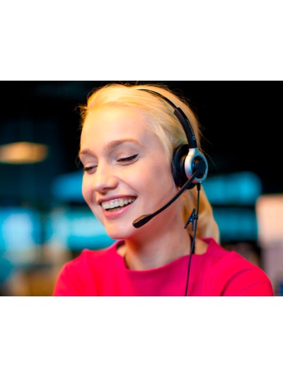 Auricular accutone um610mkii-uc alta gama monoaural usb controlador/cancelacion 90%