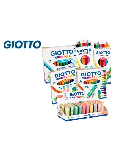 Lote giotto dibuja y colorea vuelta al cole 2021
