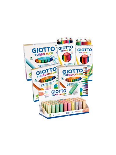 Lote giotto dibuja y colorea vuelta al cole 2021