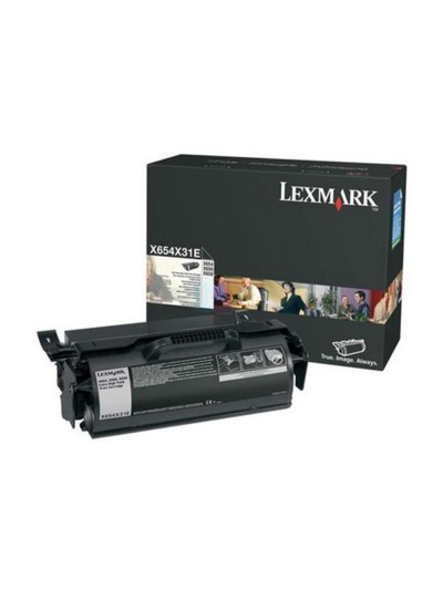 Toner lexmark laser x654x31e / x654de/ 654 / 656de / 658de negro 36000 paginas