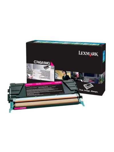 Toner laser lexmark c736h1mg magenta 10000 paginas