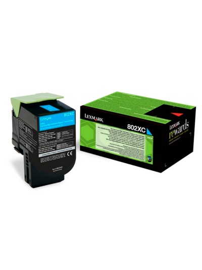 Toner laser lexmark 80c2xcecian 4000 paginash