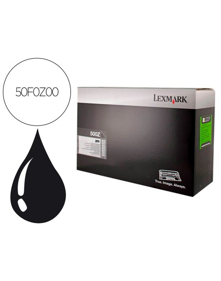Tambor lexmark 50f0z00 negro 60000 paginas