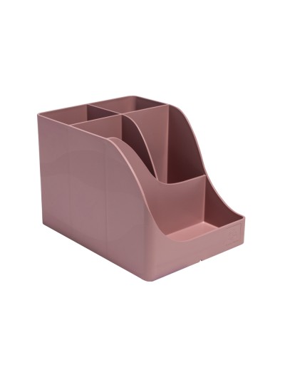 Organizador de sobremesa exacompta skandi color rosa viejo 155x119x109 mm