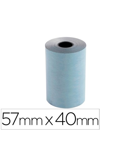 Rollo sumadora exacompta safe contact termico 57 mm x 40 mm 52 g/m2