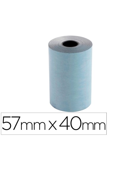 Rollo sumadora exacompta safe contact termico 57 mm x 40 mm 52 g/m2