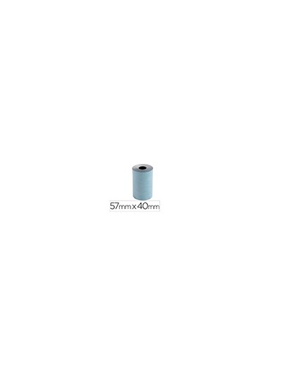 Rollo sumadora exacompta safe contact termico 57 mm x 40 mm 52 g/m2