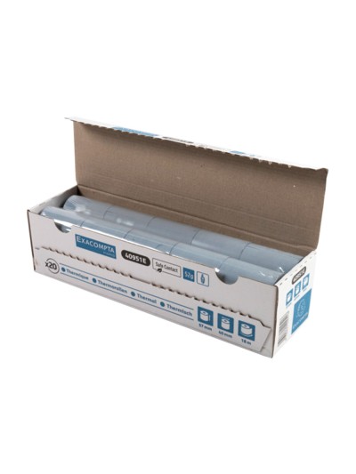 Rollo sumadora exacompta safe contact termico 57 mm x 40 mm 52 g/m2