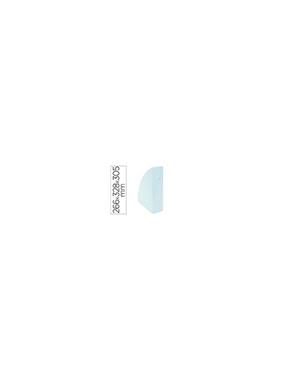 Revistero exacompta aquarel mag-cube azul pastel 266x328x305 mm
