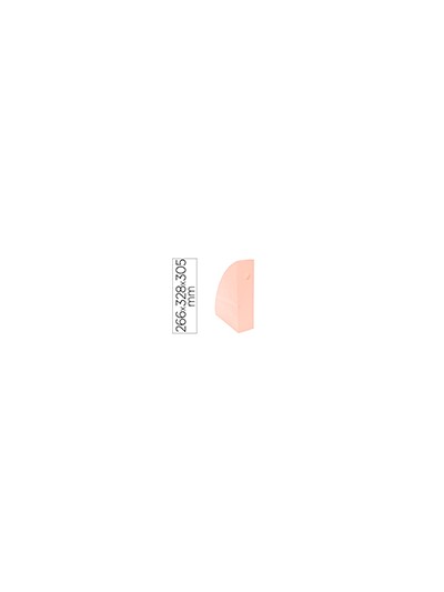 Revistero exacompta aquarel mag-cube coral pastel 266x328x305 mm