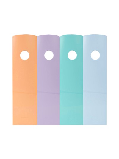 Revistero exacompta aquarel mag-cube set de 4 unidades colores pastel 266x328x305 mm