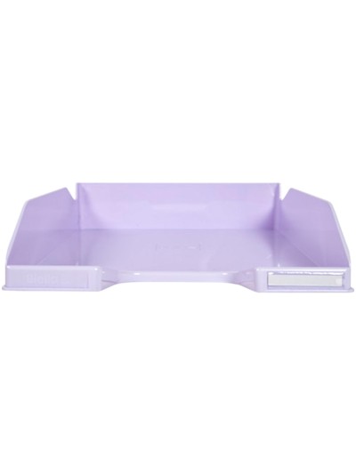 Bandeja sobremesa exacompta plastico aquarel set de 4 bandejas combo midi colores pastel 346x225x243 mm