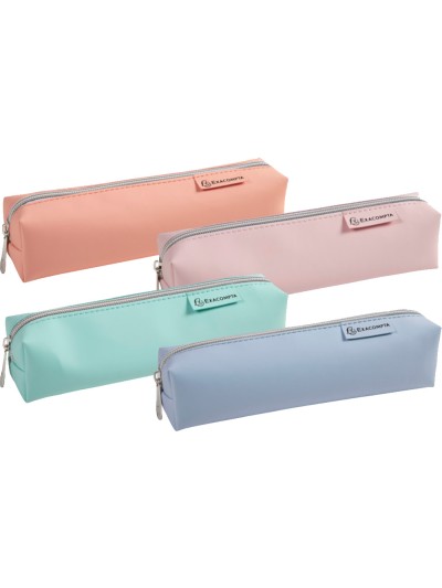 Bolso escolar exacompta aquarel goma 3 formas colores surtidos