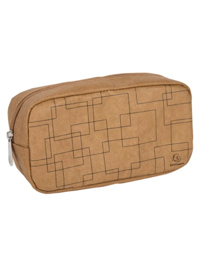 Bolso escolar exacompta eterneco cuero imitacion vegetal grande rectangular 105x75x205 mm