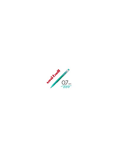 Rotulador uni-ball roller uf-222 tinta gel borrable 0,7 mm verde