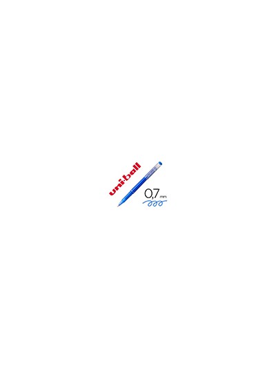 Rotulador uni-ball roller uf-222 tinta gel borrable 0,7 mm azul