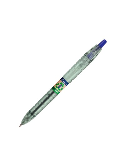 Boligrafo pilot ecoball plastico reciclado expositor de 60 unidades colores surtidos + 10 boligrafos