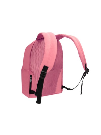 Cartera antartik mochila con asa y bolsillos con cremallera color coral 310x160x410 mm
