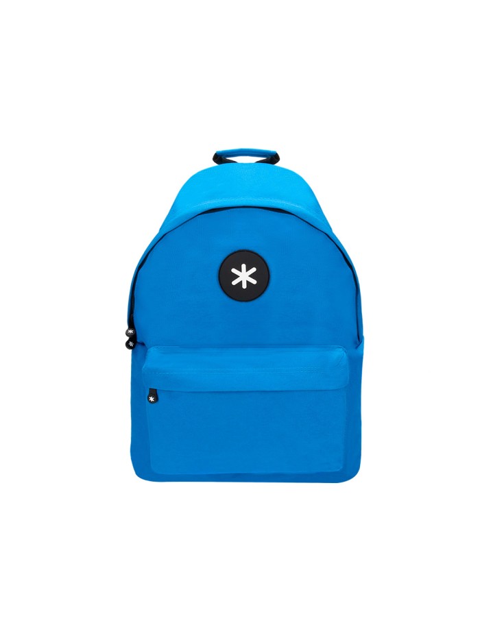 Cartera antartik mochila con asa y bolsillos con cremallera color azul 310x160x410 mm Cartera antartik mochila con asa y bolsillos con cremallera color azul 310x160x410 mm